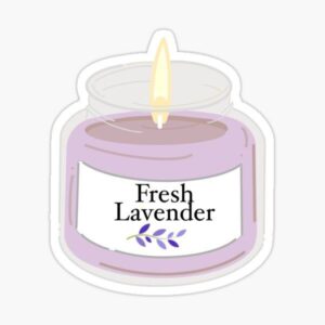 Fresh Lavender Sticker