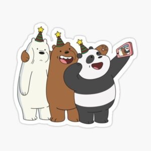 Bare Bear Sticker