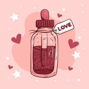 Love Bottle Sticker