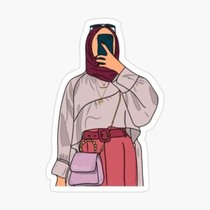 Hijabi sticker
