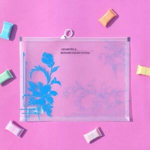 Blue Morandi Color Confetti Folder