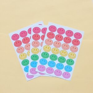 Smile Face Theme Sticker Sheet