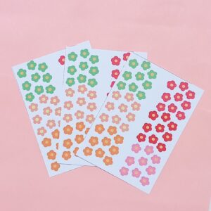 Rainbow Flower-1 Theme Sticker Sheet