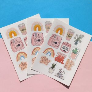You Go Girl Theme Sticker Sheet