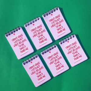 I Dont Chase Notepad