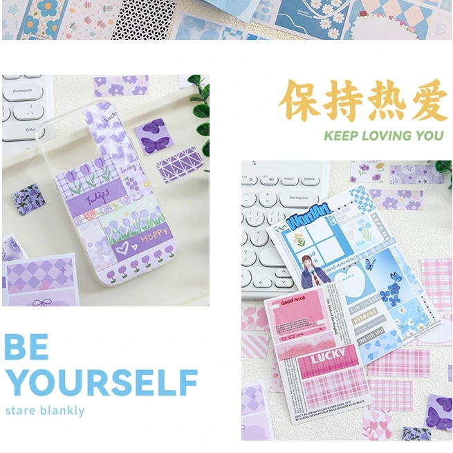 Semi-Sugar Diary,Journal sticker Book - Image 8