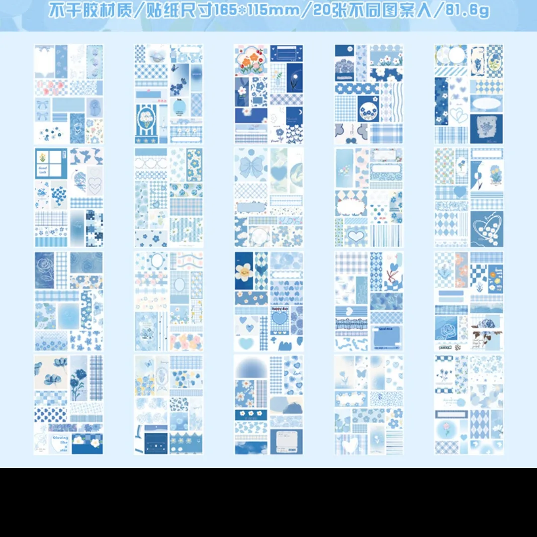 Semi-Sugar Diary,Journal sticker Book - Image 3
