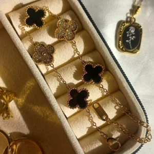 Double sided Clover Bracelet