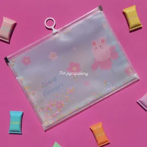 Giant Flowers Confetti Folder