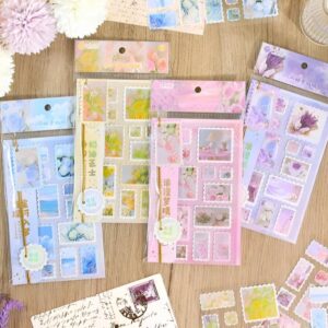 Vintage Stamp Stickers