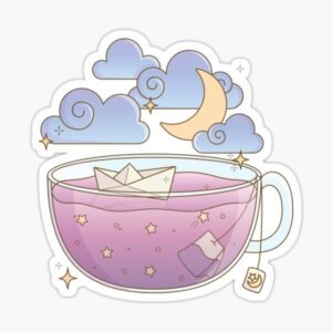 Universe in a cup Sticker
