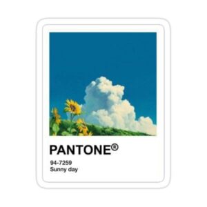 Pantone Cloud Sticker