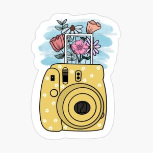 Vintage Camera Sticker